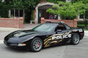 Chevrolet Corvette ZO6 Police Car Chevrolet Corvette ZO6 Police Car