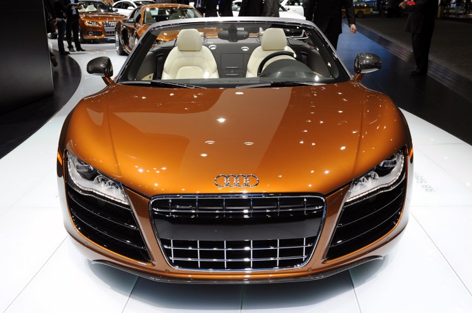 audi r8 spyder detroit 3