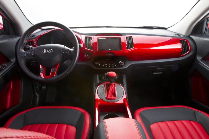 KIA Sportage Wonder Woman Interior