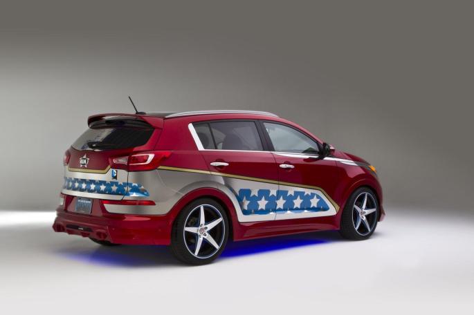KIA Sportage Wonder Woman